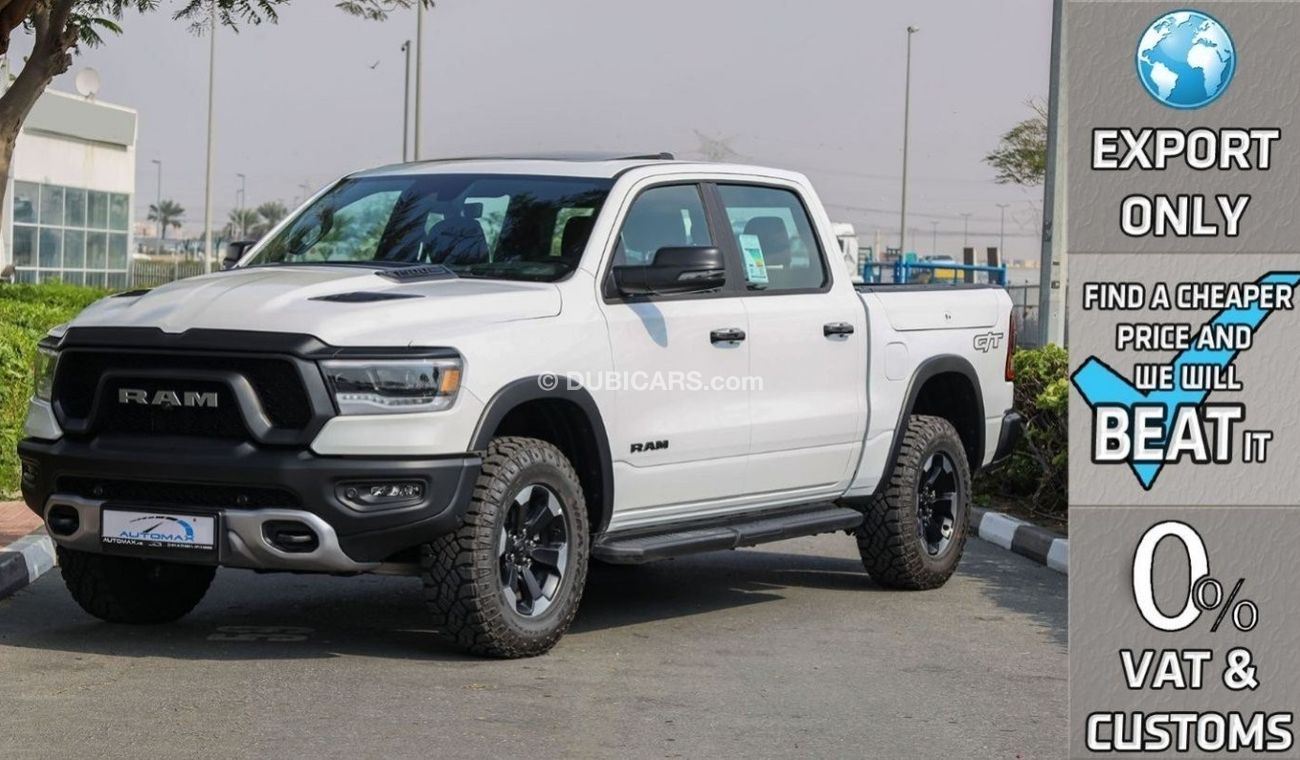 New Ram 1500 Rebel G T Crew Cab V8 5 7l Etorque Hemi 2023 Gcc 0km Only For Export 2023