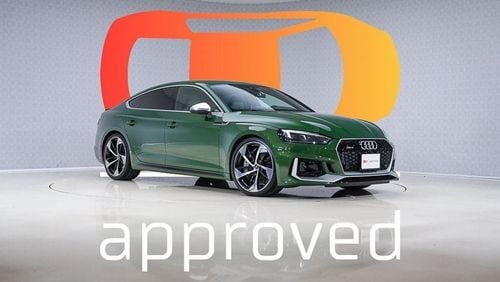 Audi RS5 TFSI quattro 2.9L (444 HP) AED 4,366 P/M - 2 YEARS WARRANTY - A5 SPORTBACK - RS5 TFSI QUATTRO