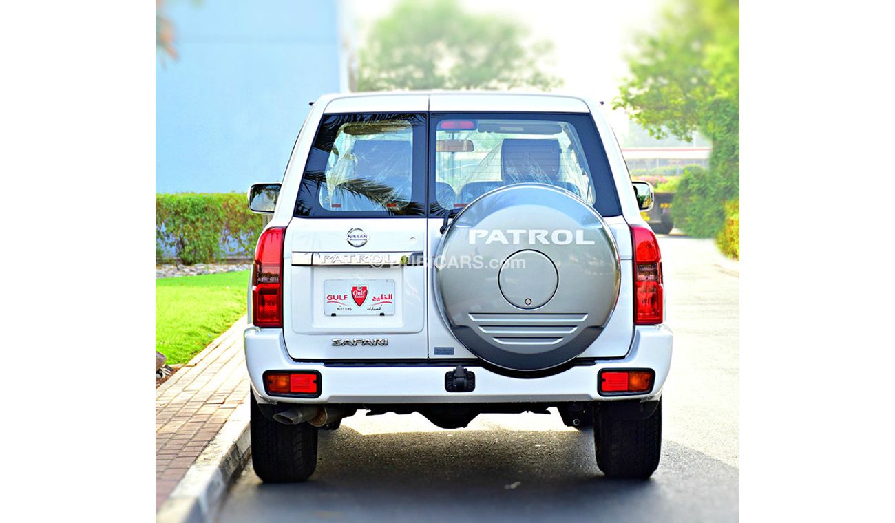 Nissan Patrol Safari Capsule - SPECIAL OFFER ZERO DOWN PAYMENT AT AED 2315 PER MONTH