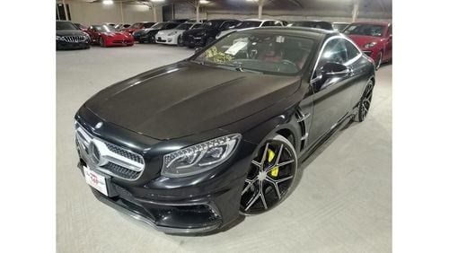 مرسيدس بنز S 550 كوبيه MERCEDES S CLASS COUPE S550 BLACKBISON WALDAERO KIT 4.7L 2015, BURMESTER SPEAKER, SIX BUTTONS AND MO