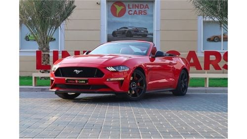 فورد موستانج Ford Mustang GT Premium Convertible 2018 GCC under Agency Warranty and Service Contract with Flexibl