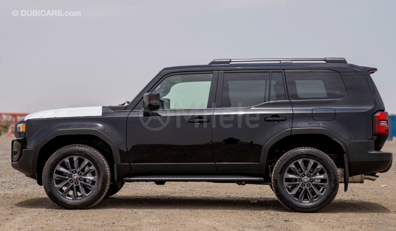 تويوتا برادو RHD 250 WX+ 2.8L DIESEL ADVENTURE PLUS - BLACK: NEW SHAPE (EXPORT ONLY)