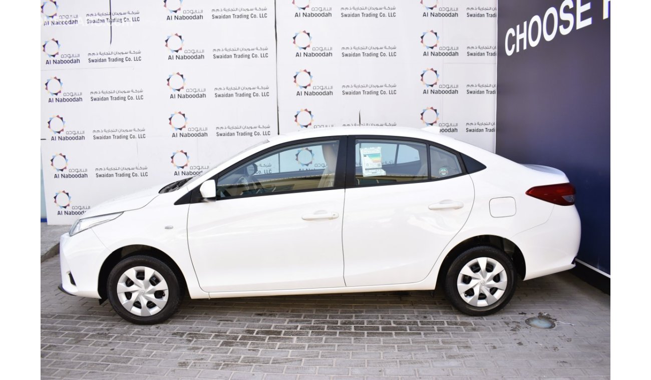 Toyota Yaris AED 1019 PM | 1.5L SE SEDAN GCC DEALER WARRANTY