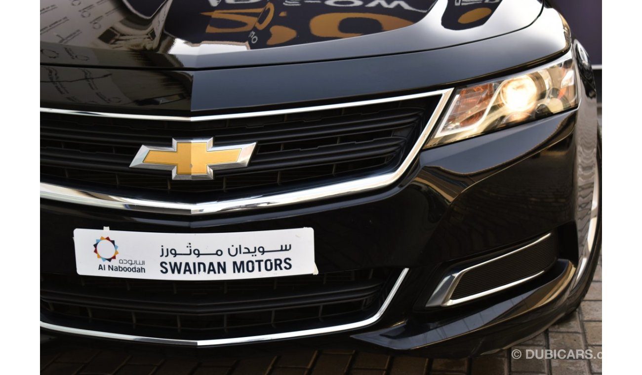 Chevrolet Impala AED 929 PM | 3.6L LS GCC DEALER WARRANTY