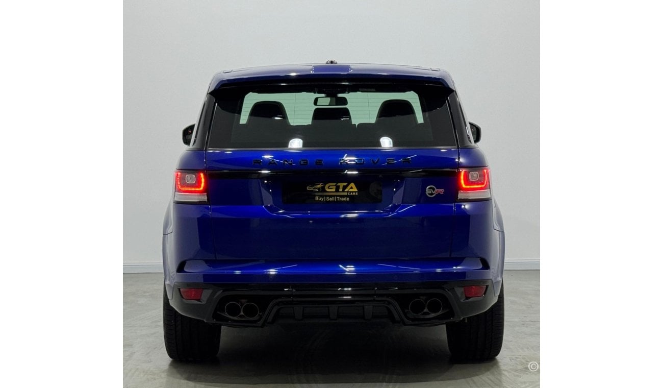 Land Rover Range Rover Sport SVR 2015 Range Rover SVR, Full Service History, Carbon Fiber Package, Full Options, GCC