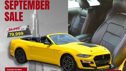 Ford Mustang EcoBoost Premium ATTRACTIVE COLOR//2022//CONVERTIBLE GOOD CONDITION AIR BAGS