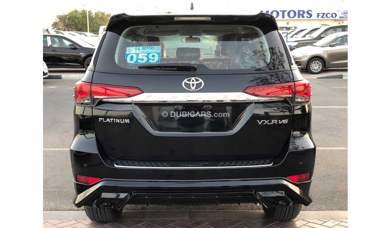 Toyota Fortuner 4.0L, PLATINUM EDITION, LOT-TFP47