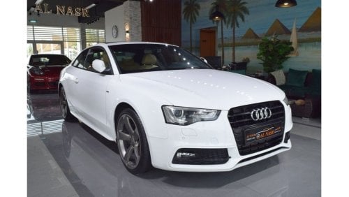 Audi A5 100% Not Flooded | 35 TFSI S-Line A5 Coupe 1.8L GCC Specs | Excellent Condition | Single Owner | No