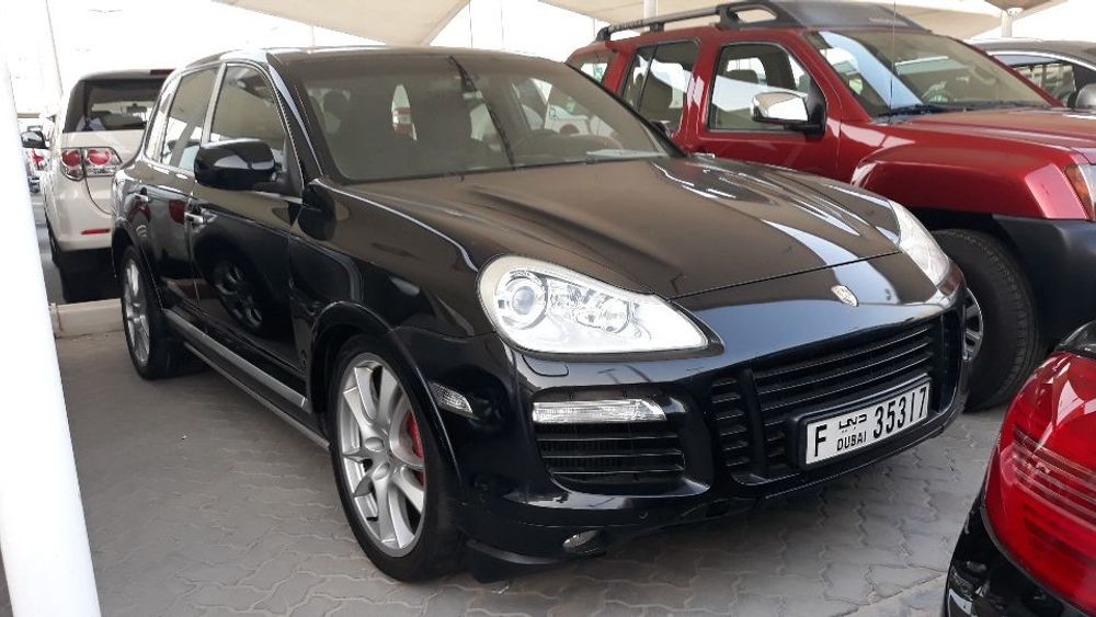 Porsche Cayenne Turbo 09 Porshe Cayanne Turbo V8 Full Options Gulf Specs For Sale Aed 35 000 Black 09