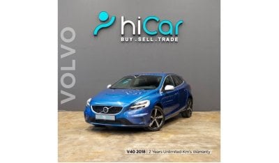 Volvo V40 R Design AED 1,106pm • 0% Downpayment • T5 R-Design • 2 Years Warranty