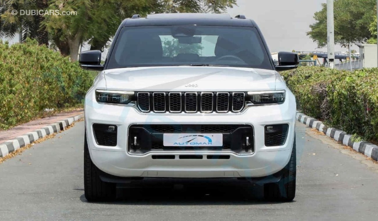 Jeep Grand Cherokee Overland Luxury , Night Vision , 2024 GCC , 0Km , With 3 Years or 60K Km Warranty @Official Dealer