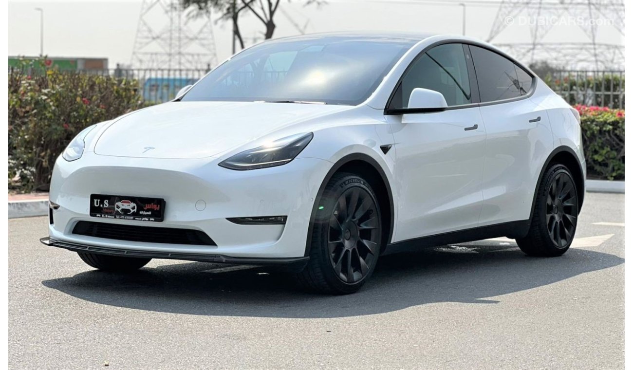 Tesla Model Y TESLA MODEL Y LONG RANGE DUAL MOTORS 4WD 2022 GCC WITH TESLA WARRANTY IN MINT CONDITION