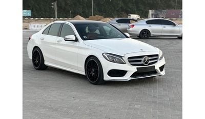 Mercedes-Benz C200 MODEL 2016 GCC CAR PERFECT CONDITION FULL OPTION PANORAMIC ROOF AMG