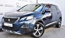 Peugeot 5008 1.6L GT LINE 2019 GCC SPECS AGENCY WARRANTY UP 2024 OR 100,000KM