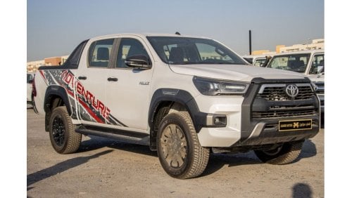 تويوتا هيلوكس (FOR EXPORT) NEW 2023 TOYOTA HILUX ADVENTURE SRS D/C 2.8L DIESEL MANUAL