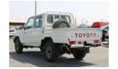 تويوتا لاند كروزر بيك آب DC LOWEST PRICE 2022 | LC 79 D/C PICKUP DSL 4.5L V8 WITH POWER WINDOWS EXPORT ONLY