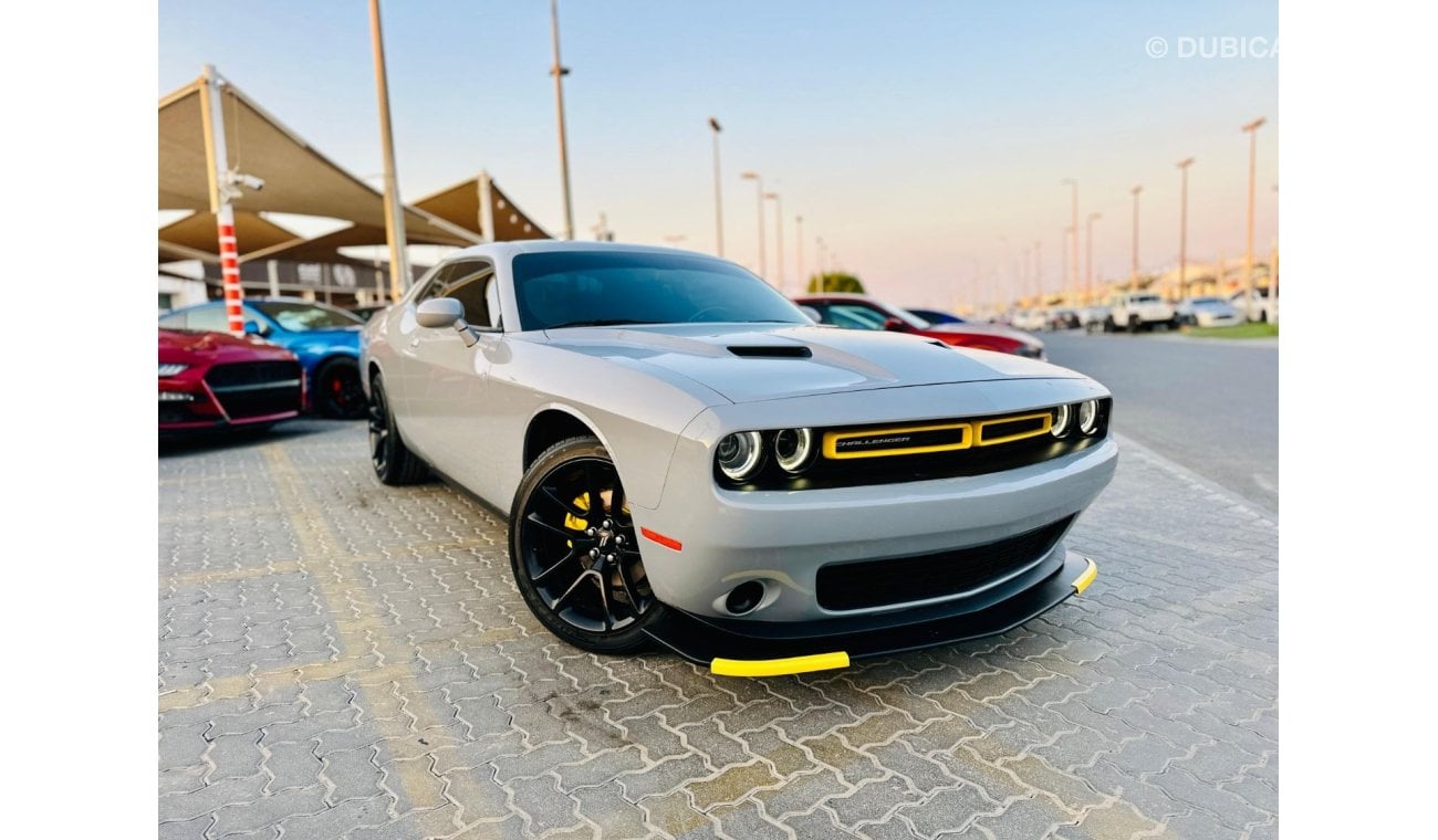 Dodge Challenger SXT | Monthly AED 1340/- | 0% DP | New Rims | Touch Screen | Rear View Camera | # 42508