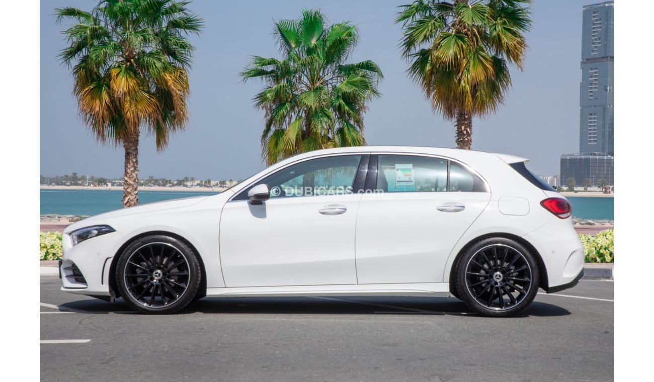 Mercedes-Benz A 200 Premium Mercedes A200 AMG White Panoramic   2022 GCC Under Warranty