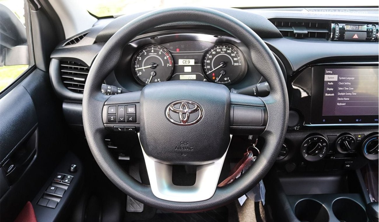 تويوتا هيلوكس 2024 Hilux DC, 2.7L Petrol, 4WD 6AT