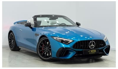 مرسيدس بنز SL 55 AMG 2022 Mercedes Benz SL55 AMG 4MATIC+ Roadster, 2027 Mercedes Warranty + Service Pack, Low Kms, GCC