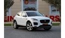 جاكوار E Pace SE P200 2.0L Jaguar E-pace P-200 S 2019 GCC under Warranty with Flexible Down-Payment.