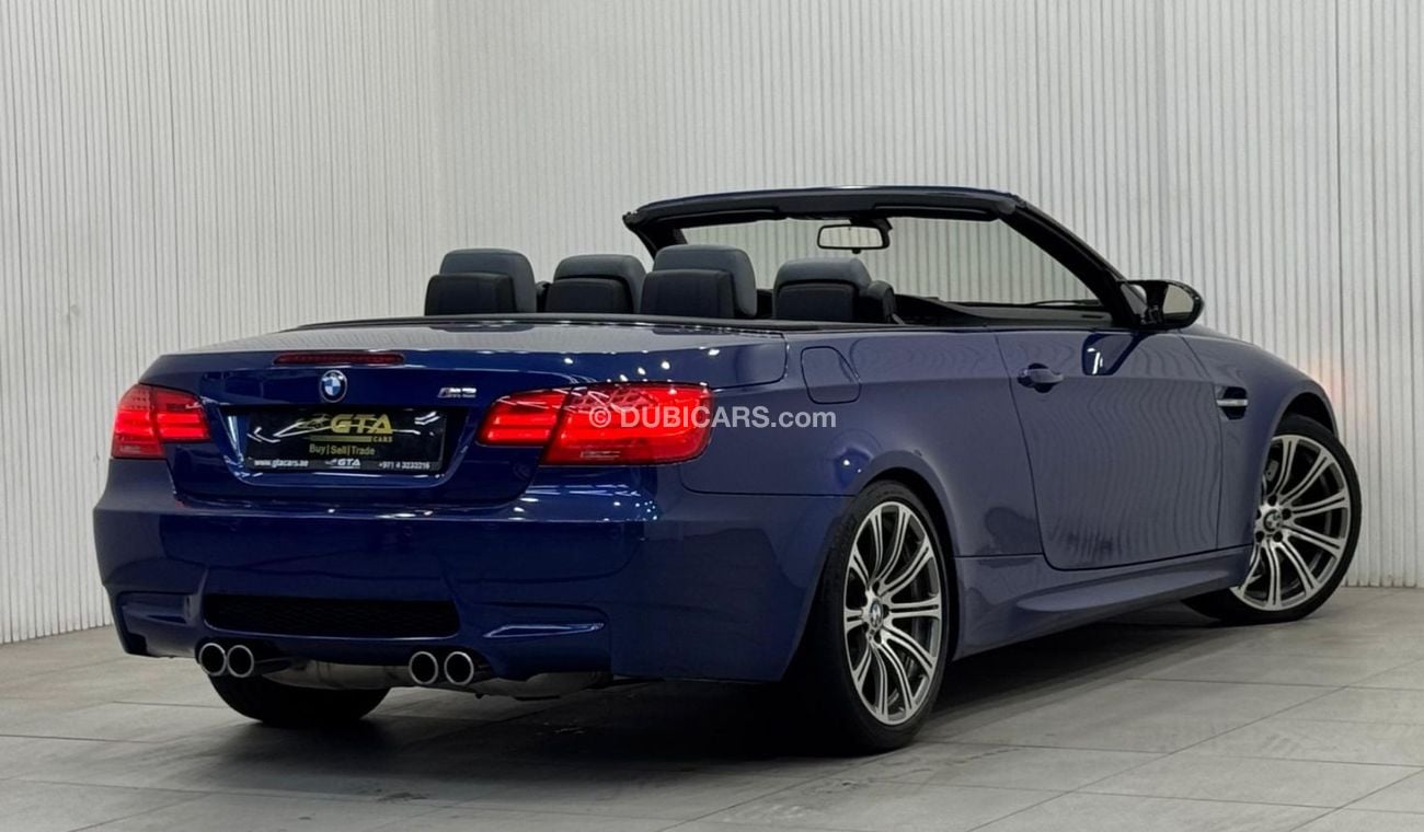 بي أم دبليو M3 2011 BMW M3 Convertible E93 (Lemans Blue Color), Full Service History, Excellent Condition, GCC