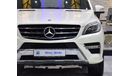 مرسيدس بنز ML 500 EXCELLENT DEAL for our Mercedes Benz ML500 4Matic ( 2013 Model ) in White Color GCC Specs