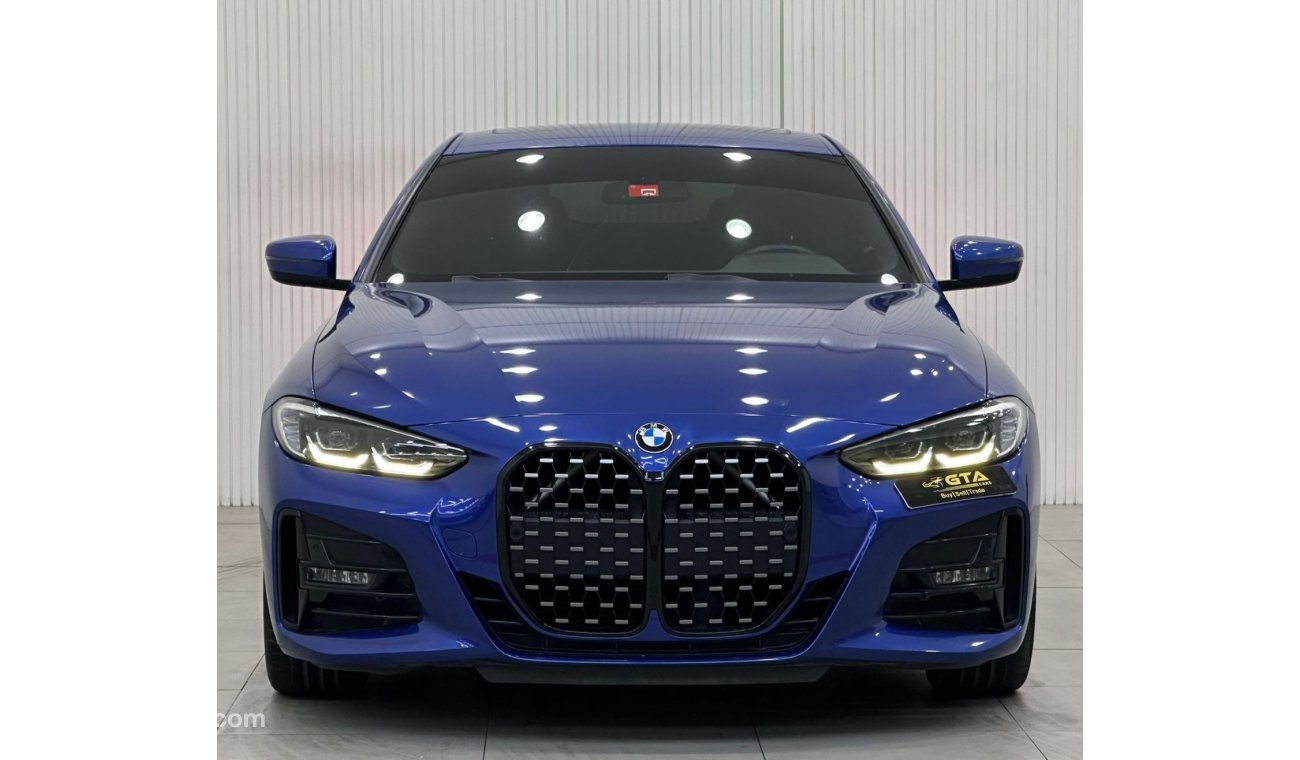 BMW 420i Std 2022 BMW 420i Coupe MSport, 2025 AGMC Warranty + Service Contract, Full Service History, GCC