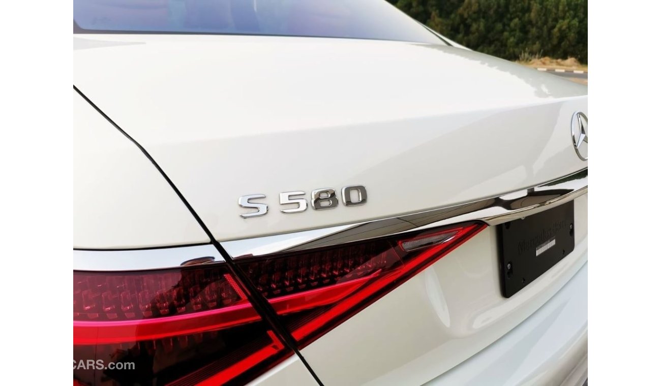 مرسيدس بنز S 580 Mercedes-Benz S-580 ( S-Class ) - 2021 - Pearl White