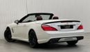 Mercedes-Benz SL 63 AMG Std 2015 Mercedes Benz SL63 AMG Roadster, Full Mercedes Service History, Very Low Kms, GCC