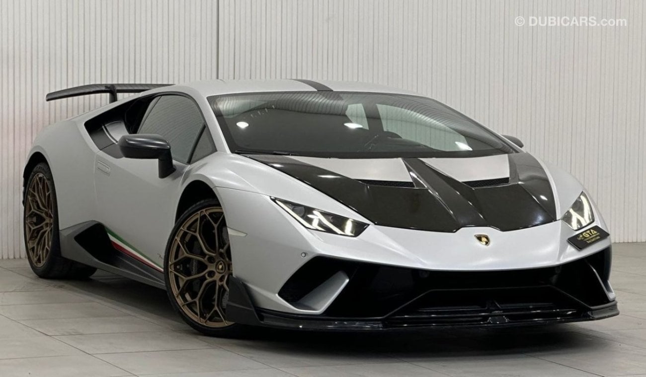 Lamborghini Huracan LP640-4 Performante 2018 Lamborghini Huracan Performante , One Year Warranty, Agency Full Service Hi