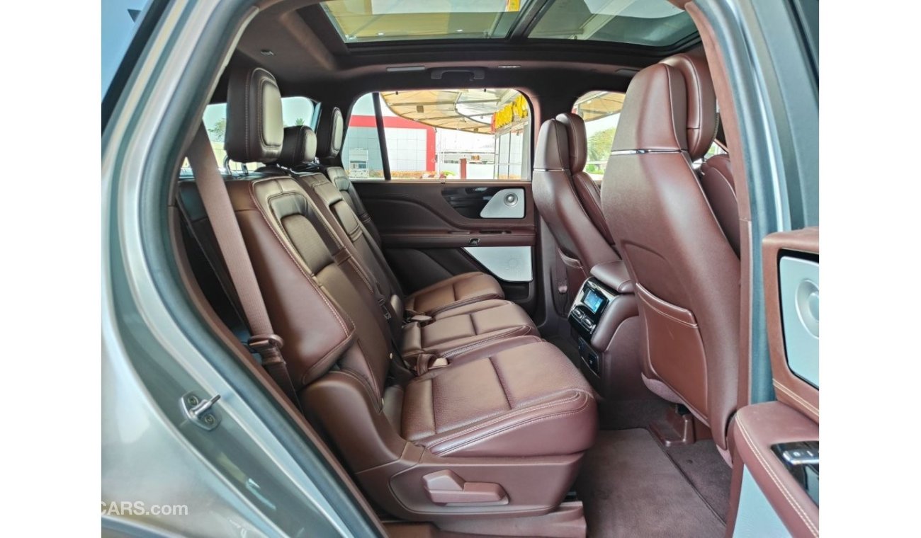 لينكولن أفياتور AED 3,700 P.M | 2022 LINCOLN AVIATOR PRESIDENTIAL 3.0  | 7 SEATS | GCC | UNDER AL TAYER WARRANTY