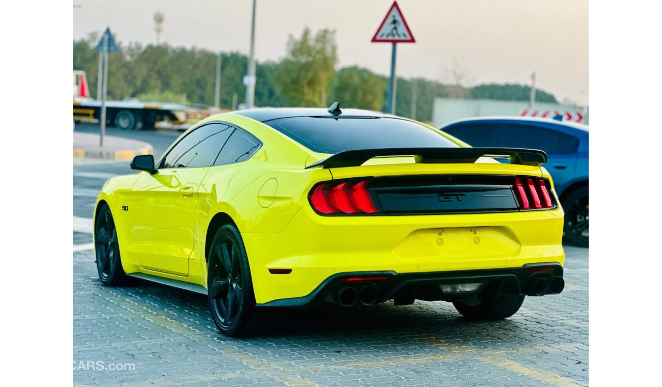 Ford Mustang GT | Monthly AED 1880/- | 0% DP | Blindspot | Paddle Shifters | Rear View Camera | # 50171