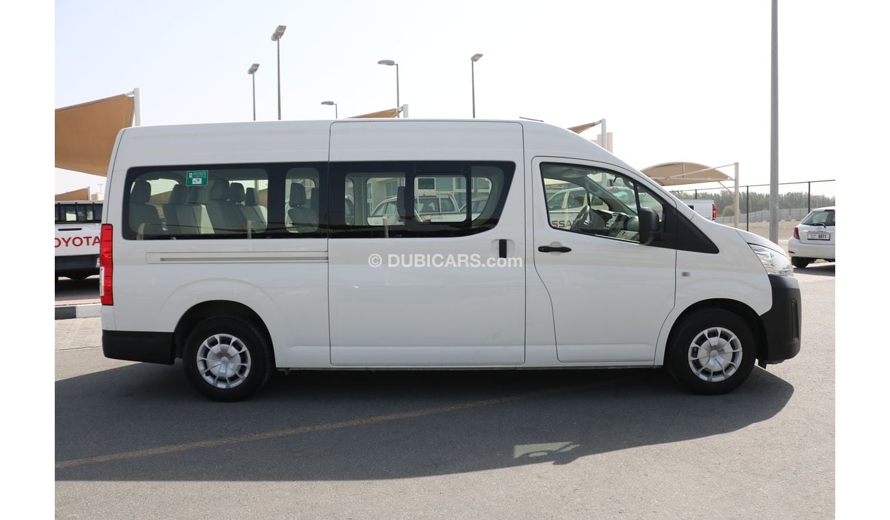 Toyota Hiace HI ROOF 15 SEATER PASSENGER VAN 2020 WITH WARRANTY AND 4 YEARS SERVICE PACKAGE FROM TOYOTA