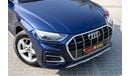 أودي Q5 45 TFSI Quattro 2.0L Audi Q5 45TFSI Quattro 2022 GCC under Agency Warranty and Service Contract with