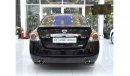 نيسان ألتيما EXCELLENT DEAL for our Nissan Altima 2.5 S ( 2012 Model ) in Black Color GCC Specs