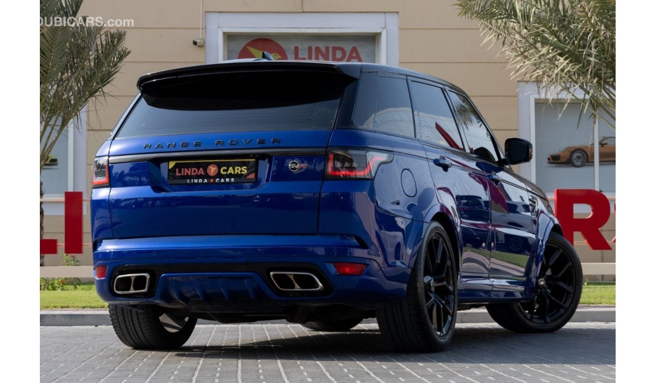 لاند روفر رينج روفر سبورت Range Rover Sport SVR 2019 GCC under Warranty with Flexible Down-Payment.