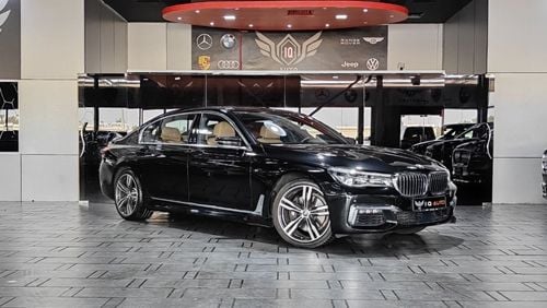 BMW 740Li M Sport AED 2,700 P.M | 2016 BMW 740Li M-SPORT | UNDER WARRANTY | GCC | VIP FULLY LOADED