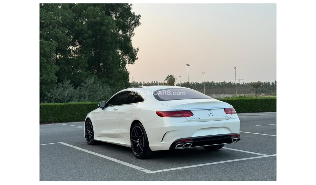 مرسيدس بنز S 550 كوبيه 2600 Monthly payment / S550 2017 / full option / Canadian spece