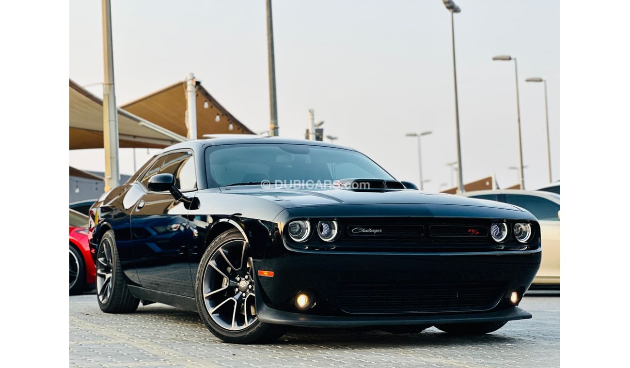 Dodge Challenger SRT ScatPack Shaker | Monthly AED 2600/- | 0% DP | Sunroof | Big Screen | # 44580