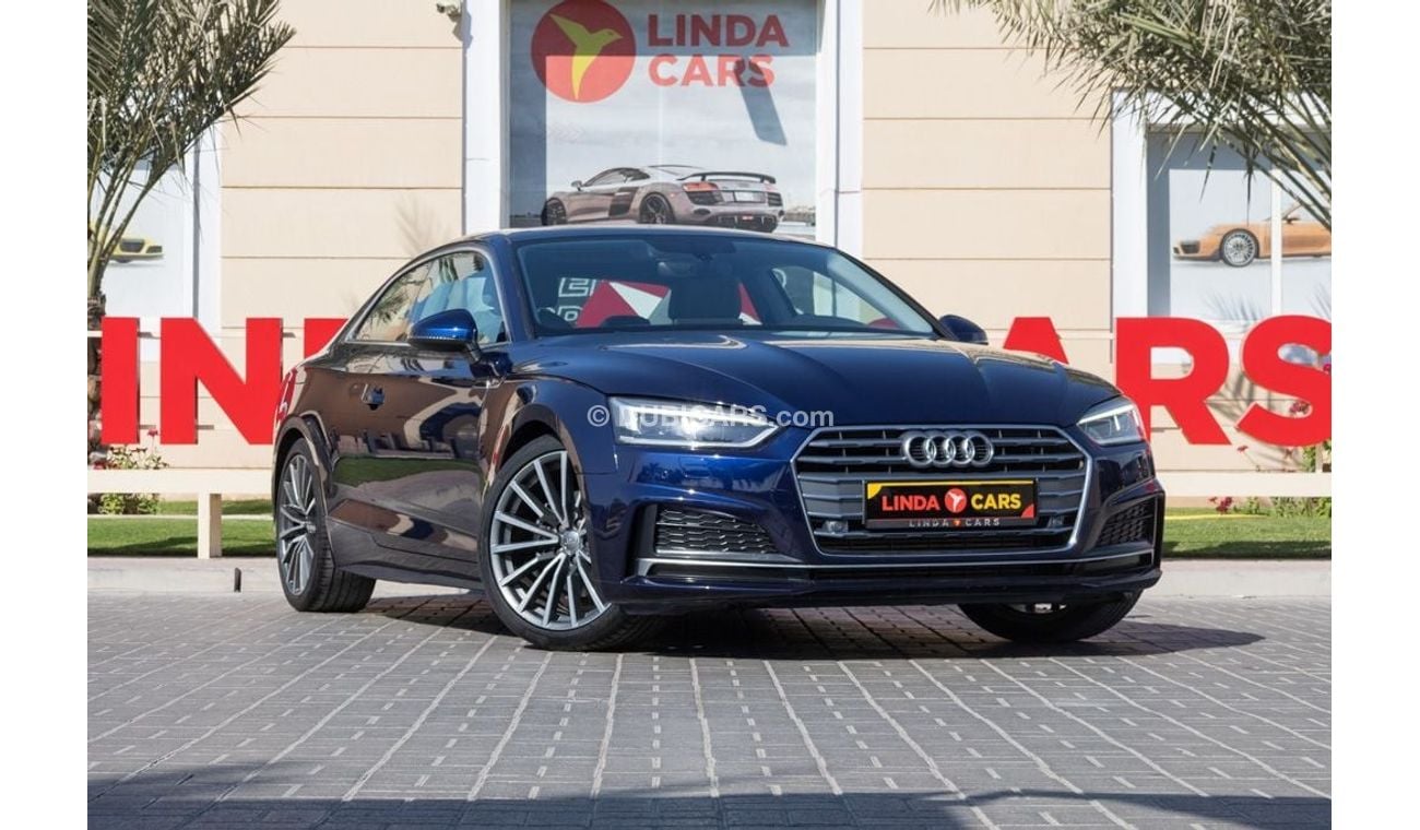 Audi A5 40 TFSI S Line 2.0L Audi A5 40TFSI S-Line 2019 GCC under Warranty with Flexible Down-Payment.