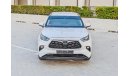 Toyota Highlander 2020 Hybrid GCC In Excellent Conditions Top Of The Range