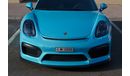 Porsche 718 Cayman 2016 - GCC Spec, Sports Chrono, Carbon Bucket Seats, Manual Transmission - Direct from Owner