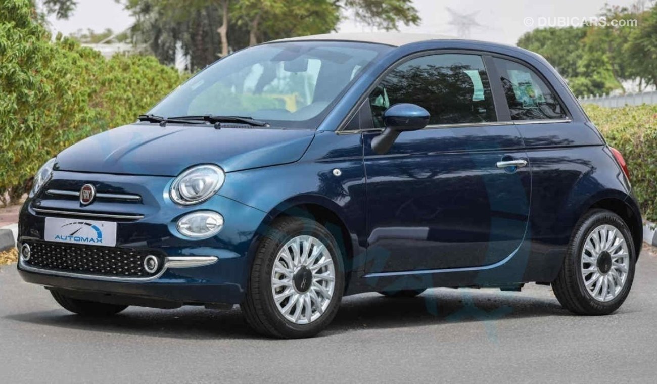 Fiat 500 Cabrio 1.4L FWD , 2024 GCC , 0Km , With 5 Years or 120K Km Warranty @Official Dealer