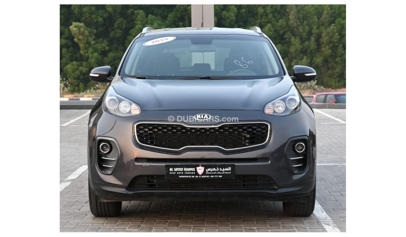 Kia Sportage GCC EXCELLENT CONDITION WITHOUT ACCIDENT 2019