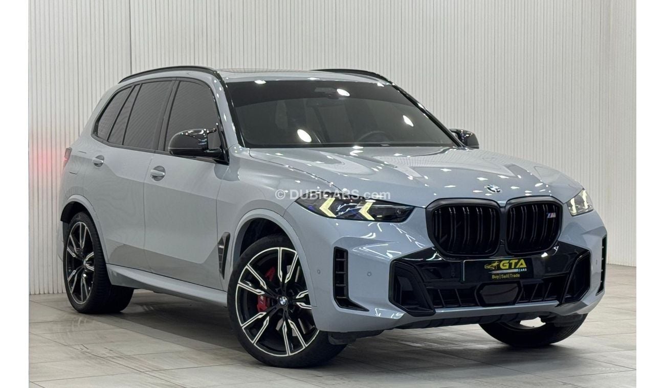 BMW X5 M60i xDrive 2024 BMW X5 M60i xDrive, 5 Years BMW Warranty + Service Pack, Fully Loaded, Very Low Kms