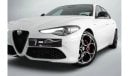 Alfa Romeo Giulia 2023 Alfa Romeo Giulia Veloce / 5 Year Alfa Romeo Warranty