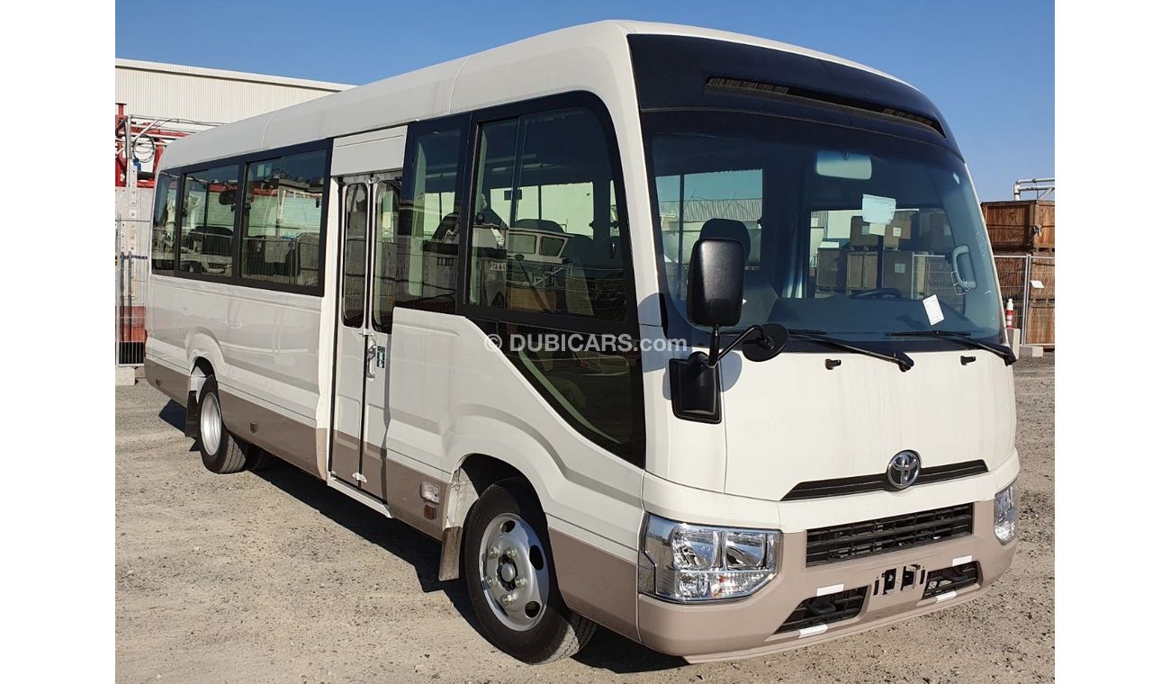 Toyota Coaster 2020YM COASTER DIESEL 23 STR 4.2 LTRS- limited stock- white/Grey Available- petrol available