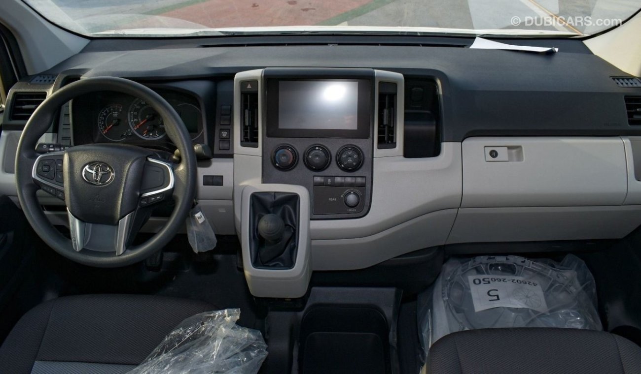 تويوتا هاياس Toyota Hiace Passenger High Roof 3.5L Petrol M/T Model 2024 Automatic Door- DVD