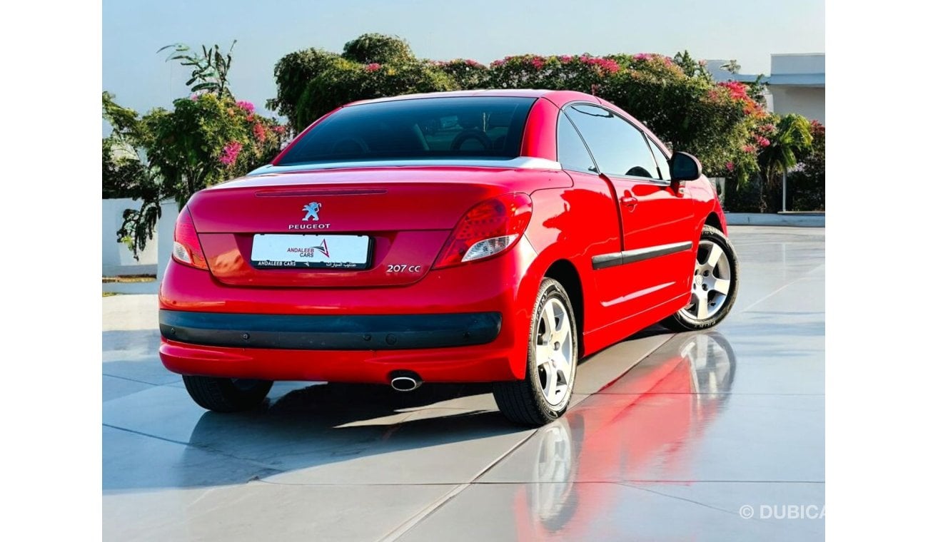 Peugeot 207 PEUGEOT 207 CC 1.6 | HARD TOP CONVERTIBLE | WELL MAINTAINED | GCC